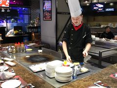 自助取餐区-尚雅铁板料理自助餐厅(乐松店)