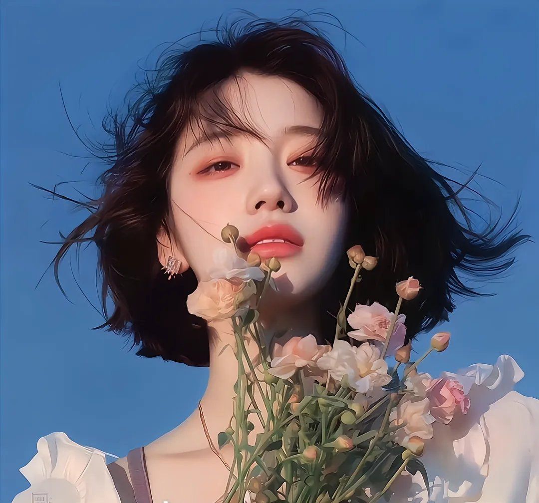 女孩靓丽头像选