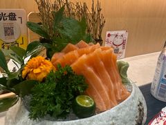 三文鱼刺身-樱の千渡日式料理·铁板烧•烧鸟(金盛田广场店)