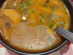 蘑菇汤莜面鱼鱼-西贝(上海中心店)