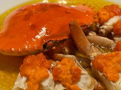 鸡油花雕蒸三门蟹-杭州西子湖四季酒店·金沙厅