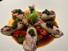 鲜椒圈豆豉酱脆银鱿-解香楼(八盘岭路店)