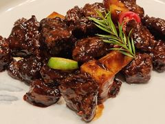 杏香雪花牛肉粒-宁邦·家宴·南京菜(红山动物园店)