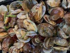 -东来菜馆•手抓海鲜家常菜•海鲜锅贴(鸽子窝店)
