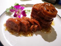 桂花糯米藕-老浒记烤鸭-北京菜(琉璃厂店)