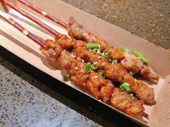 新疆柳枝羊肉串-蛙喔炭烧牛蛙(盐城盐都万达店)
