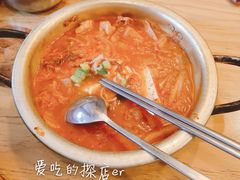猪颈肉泡菜汤-金北顺大锅家(신사본점)
