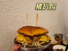 猪扒包-甘单茶事小馆(洋河店)