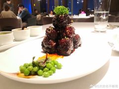 桂花糖醋肉排-悦轩中餐厅·高空江景·杭州柏悦酒店