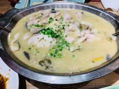 酸菜乌江鱼-川旺角川粤融合菜•海景餐厅(星海广场店)
