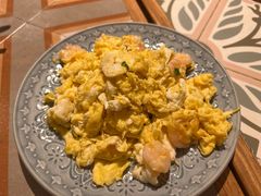 虾仁炒蛋-十面欢腾·海鲜面·台式Bistro(长乐路店)