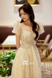 点击看大图 -艾拉·女王婚纱礼服馆