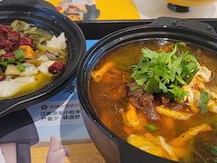 砂锅牛肉粉丝汤-老娘舅(富都广场店)