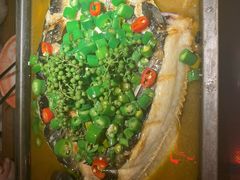 -探鱼·鲜青椒爽麻烤鱼(中山大信新都汇店)