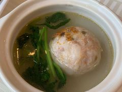 蟹粉狮子头-怡园饭店-餐厅(四望亭店)