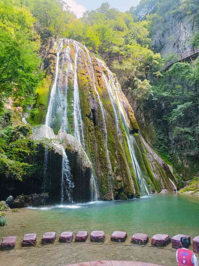 香水河风景区-"早就听说楚天小九寨南漳香水河的美了,终于.