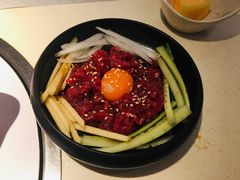 生拌牛肉-赤坂亭M9和牛烧肉·日料398放题(万达店)