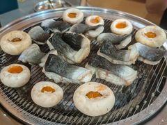 -围炉肉舍•炭烤活鳗•丹东海鲜烤肉(步行街店)