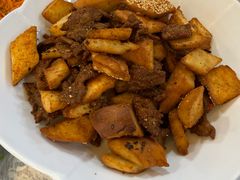 干煸馕炒肉-汗腾格里·风味餐厅(新疆驻京办店)