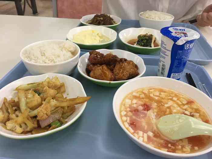 浙江大学之江校区-食堂-"没有想象中好吃,都是小盘装但最高是六元,.