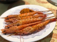 阿根廷红虾-添福来墨鱼饺子 · 海鲜东北菜(大连星海·黄浦路店)