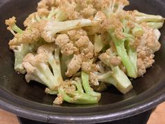 干锅菜花炒-朵朵开素食餐厅(后宰门街店)