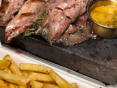牛腹裙扒+羔羊柳双拼-Entrecôte 法国牛扒馆(保利·时光里店)