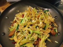 平锅有机花菜-老板很二(吉大店)