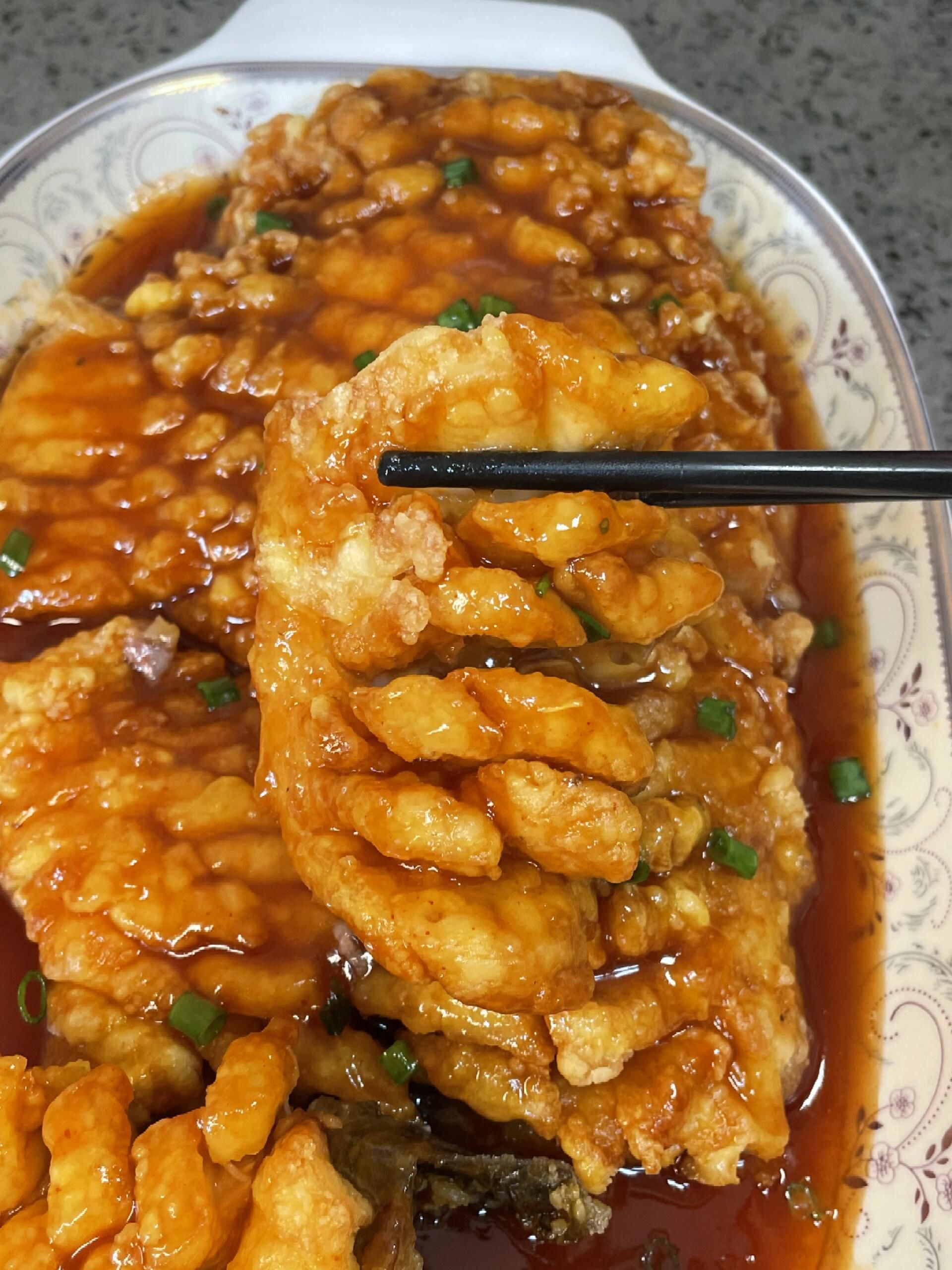 糖醋鱼来袭～酸甜爆汁,年夜饭必备🍽️👍