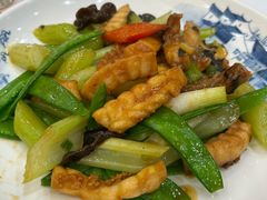 碧绿炒脆肉鲩-小榄人家酒楼(民安店)