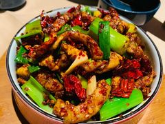 宫爆板筋-山石榴·贵州菜(丰盛里店)