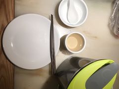 餐具摆设-绿茶餐厅(西单老佛爷店)