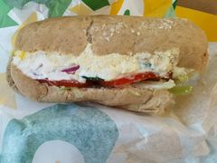 双层鸡蛋芝士三明治-赛百味SUBWAY(地王广场店)