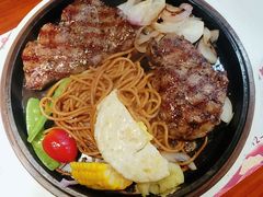 美式牛柳扒-绿茵阁西餐厅(中央广场店)