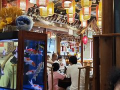 -东来菜馆•手抓海鲜家常菜•海鲜锅贴(鸽子窝店)