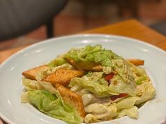 锅包菜炒馕-巴依老爷新疆美食(常营店)