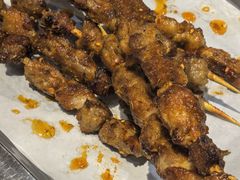 挂糊羊肉串串-一只羊·铜锅涮羊肉烧烤