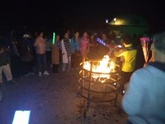 篝火晚会-希拉穆仁草原