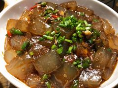 腊汁肉炒凉粉-山丹丹西北菜(金贸大厦店)