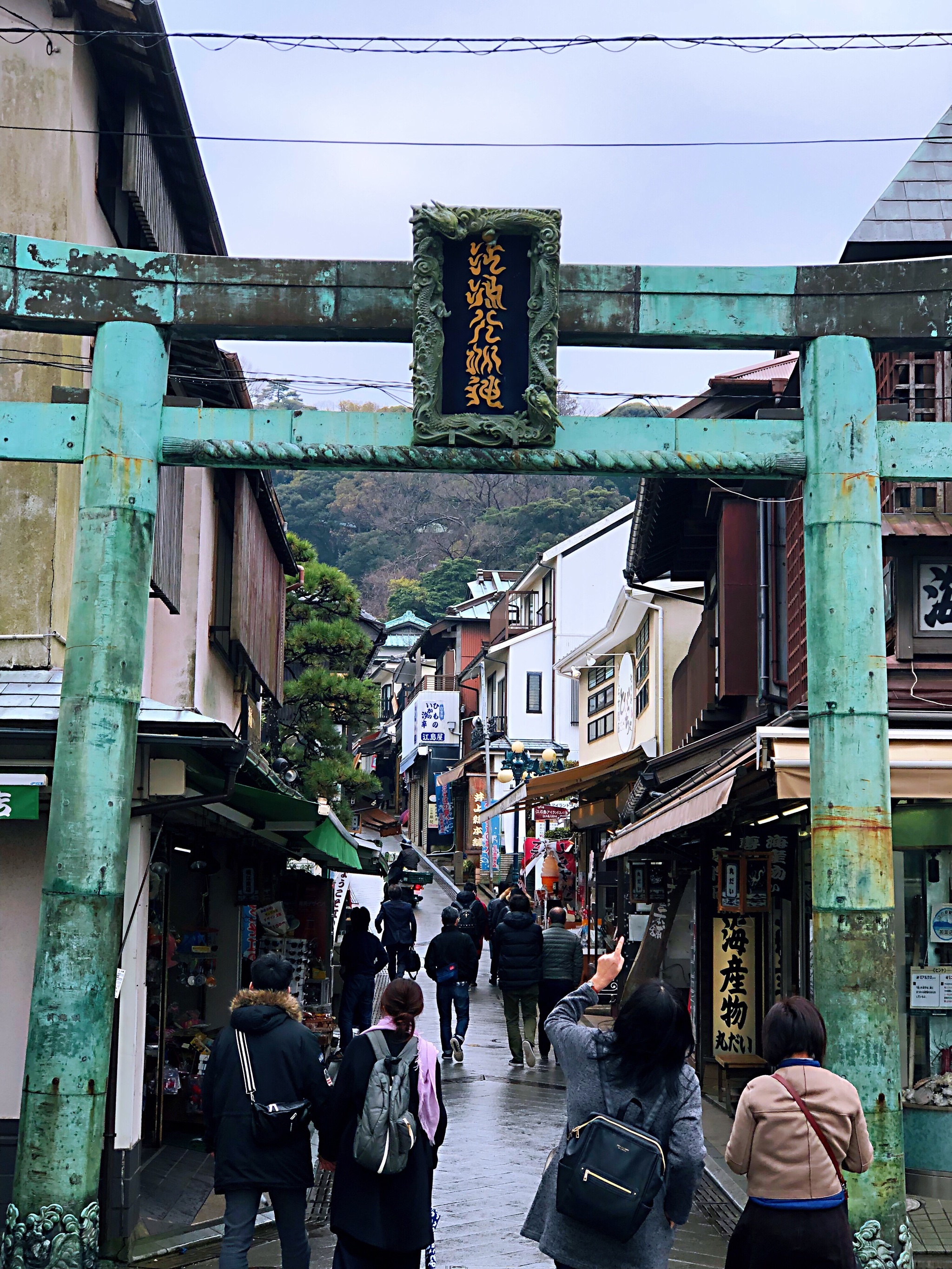 江之岛,位于 神奈川县 藤泽市境内