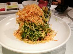 巧拌豆苗-四季民福烤鸭店(王府井灯市口店)