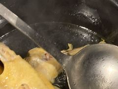 老鸡汤泡炒米-集贤门·徽菜(南山店)
