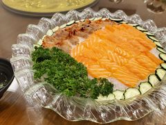 三文鱼拼赤贝-501號台州海鲜餐厅(海创园店)