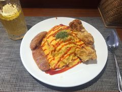 炸鸡块日式蛋包饭-Hey!蛋包饭(中山店)