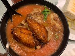 番茄浓汤鸡翅猪扒通粉-华嫂冰室(尖沙咀店)