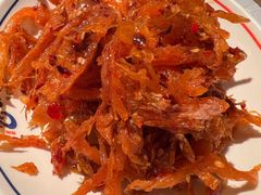 拌明太鱼丝-七八冷面·延边朝鲜族美食(欢乐谷店)