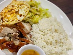 烧肉拼鸭饭-粤味轩快餐店(天下第一泉店)