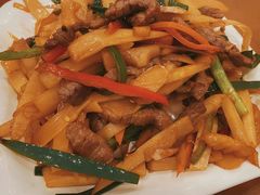 牛肉炒自家腌笋-大唐靓汤江门私房菜(景田店)