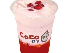 鲜醇草莓欧蕾-CoCo都可(北苑K酷店)