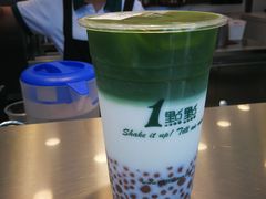 抹茶拿铁-1点点(清湖地铁店)